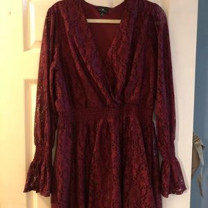 Disney princess Burgundy Dress